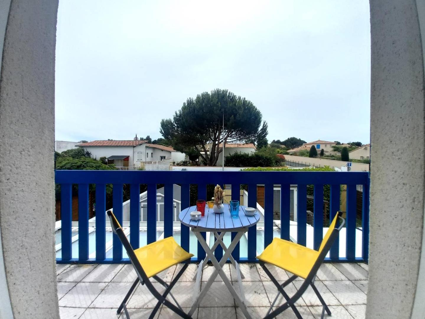 Meschers sur Gironde - APPARTEMENT - résidence sur le PORT avec BALCON Extérieur photo